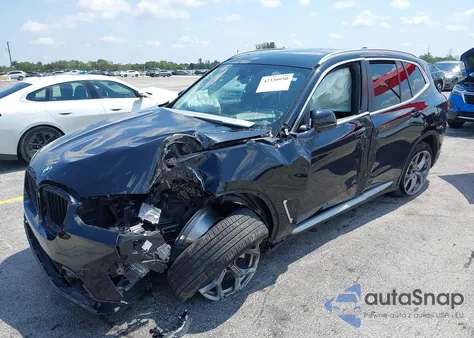 2023 BMW X3 xDrive30I z USA, uszkodzony, nr VIN 5UX53DP07P9S15907